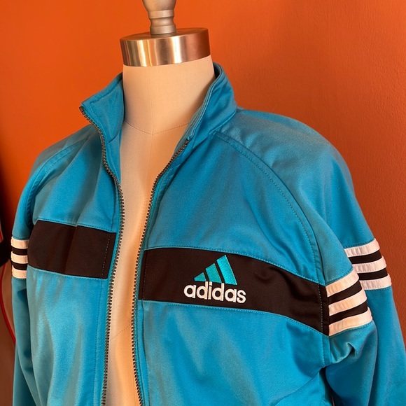 2000s Vintage Adidas Track Bomber Jacket; Fits Women’s US S - Picture 5 of 10